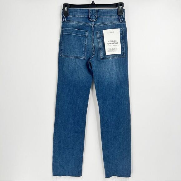 Frame Le High Straight Utility Jeans - Picture 5 of 7